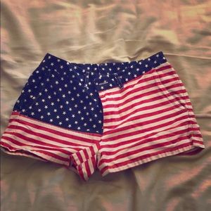 Chubbies American flag shorts
